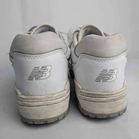 New Balance 550 White and silver BB550 sneakers Women Size 6 90' Style - Picture 9 of 13